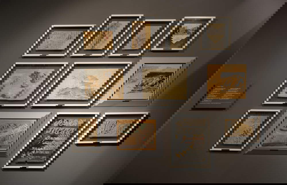 Allestimenti mostra Mario Sironi. Solennit&agrave; e tormento a La Galleria BPER Banca di Modena