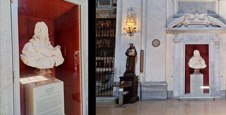 Bernini under glass: the new Salvator Mundi niche looks like a boutique window