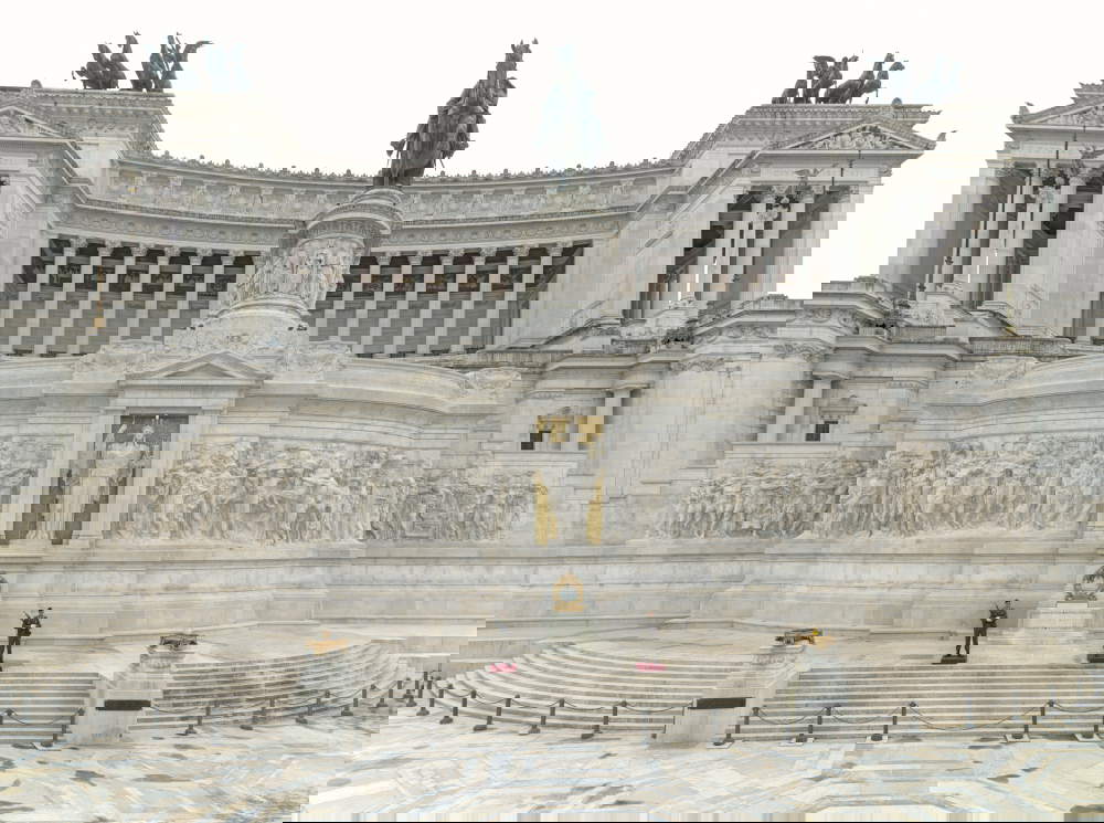 Angelo Zanelli, the frieze of the Altar of the Fatherland, after restoration (2023). Altar of the Fatherland. Rome, VIVE - Vittoriano and Palazzo Venezia &copy; MiC, VIVE - Vittoriano and Palazzo Venezia. Photo by Mauro Magliani