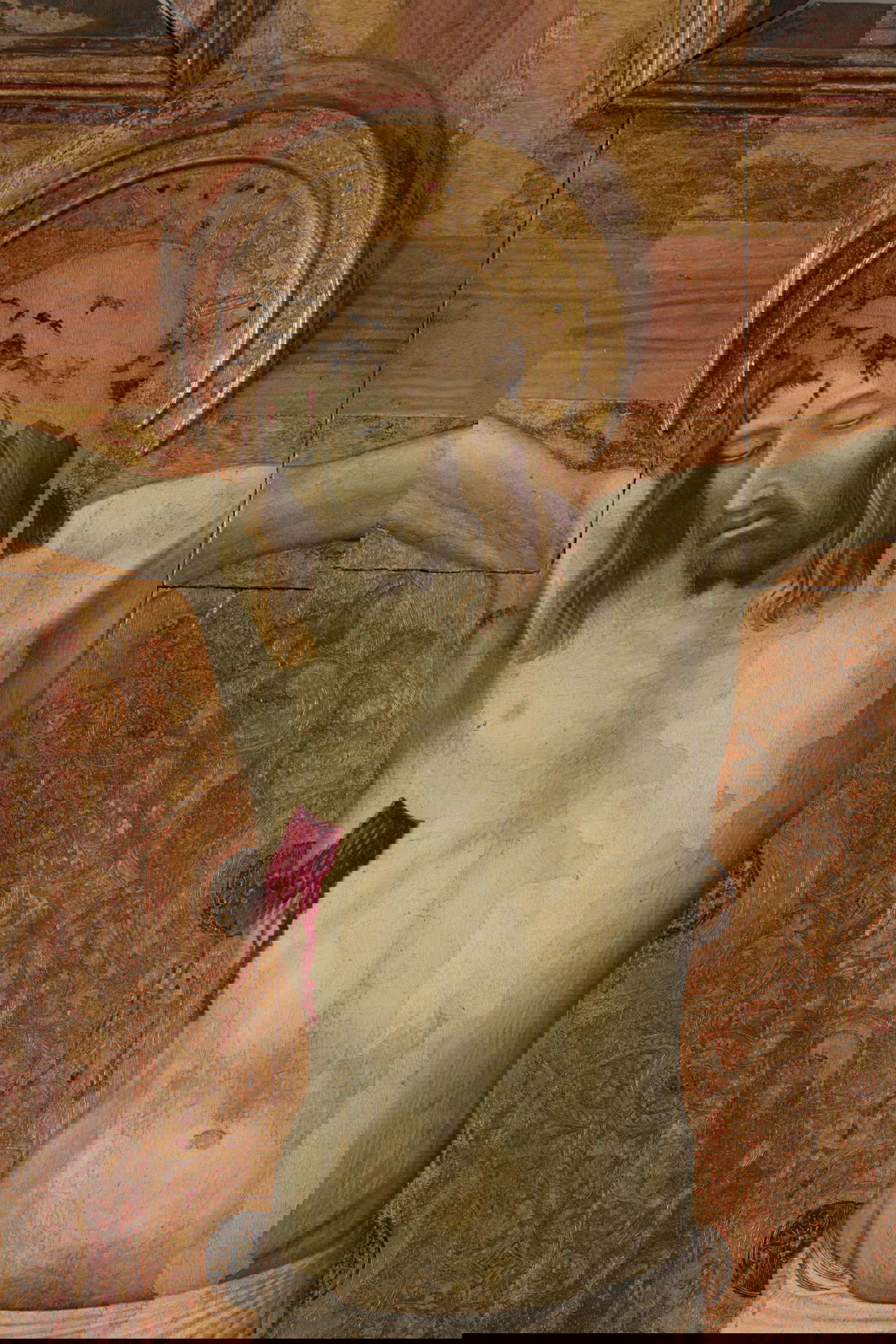 Il Cristo dopo il restauro Il Cristo dopo il restauro