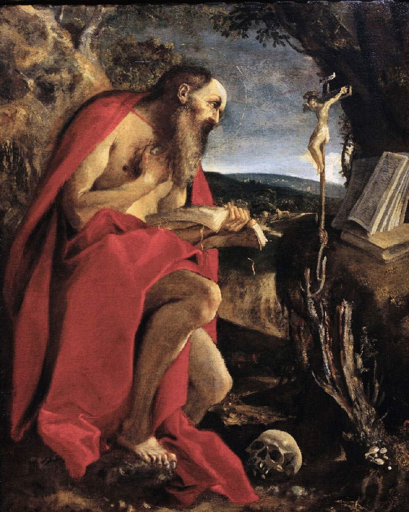 Annibale Carracci, San Girolamo (olio su tela, 86 x 70 cm; Modena, Collezione BPER Banca) Annibale Carracci, San Girolamo (olio su tela, 86 x 70 cm; Modena, Collezione BPER Banca)