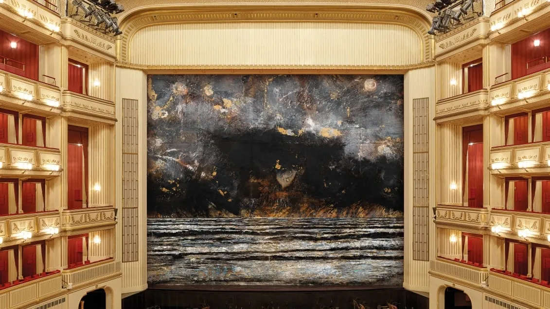 Anselm Kiefer peint le nouveau rideau de l'Opéra de Vienne