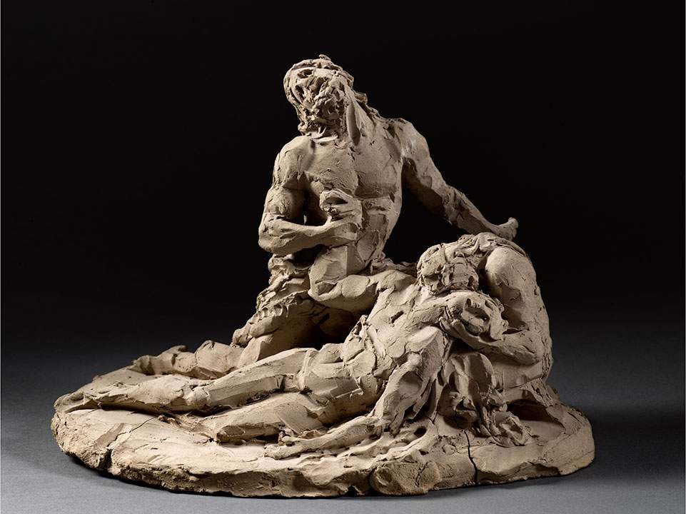 Canova touring the U.S. for an exhibition of his terracotta models