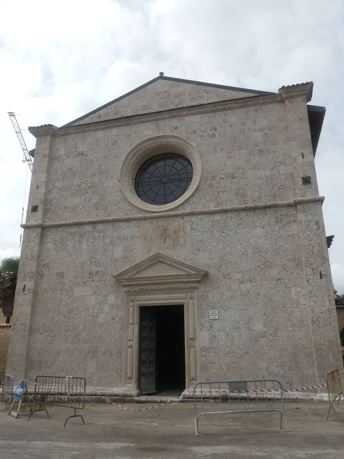 La iglesia después de la restauración