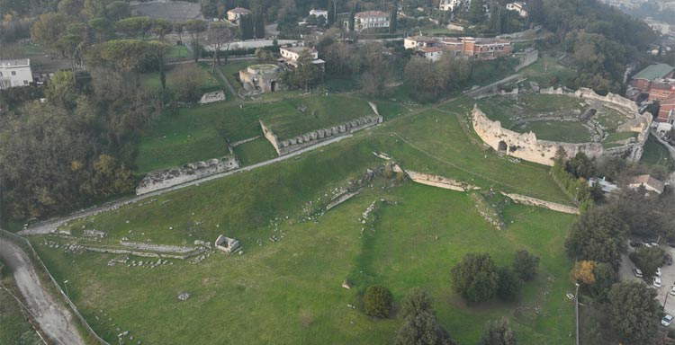 Réouverture de la zone archéologique de l'ancien Casinum à Cassino