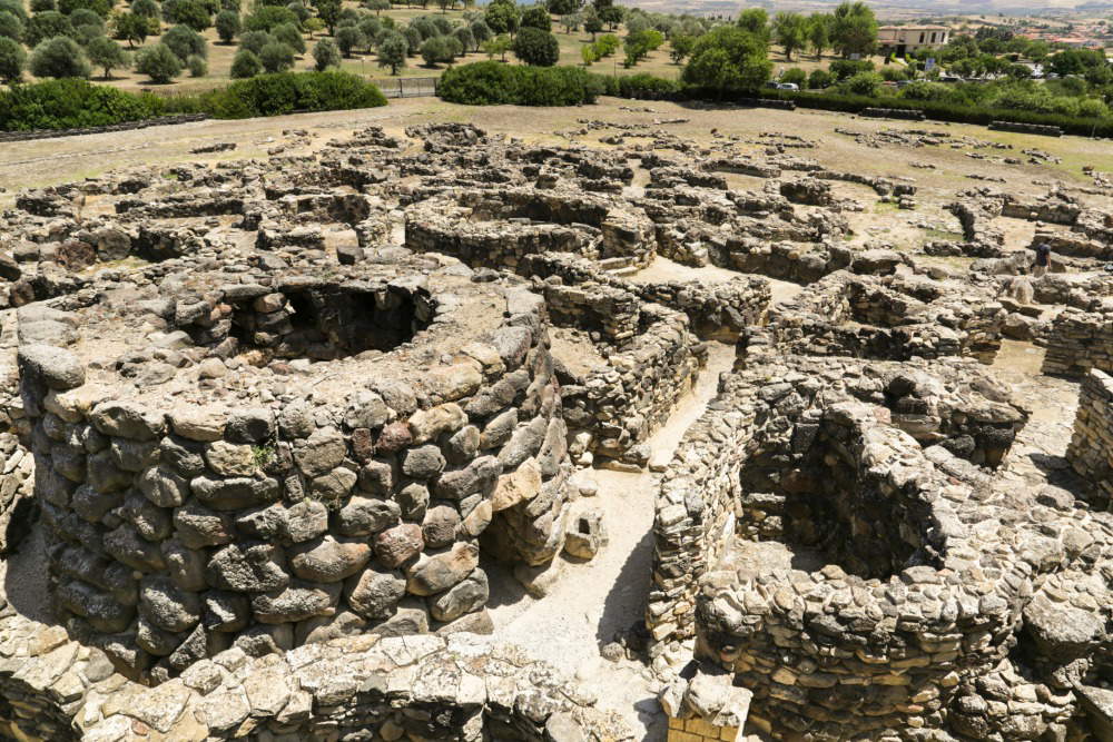 The archaeological area of Su Nuraxi The archaeological area of Su Nuraxi