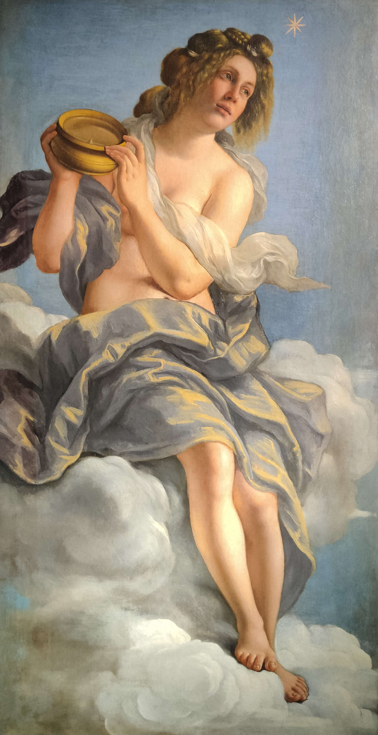 Artemisia Gentileschi, Alegoría de la inclinación, después de la restauración (1616; óleo sobre lienzo, 152 x 61 cm; Florencia, Casa Buonarroti) Artemisia Gentileschi, Alegoría de la inclinación, después de la restauración (1616; óleo sobre lienzo, 152 x 61 cm; Florencia, Casa Buonarroti)