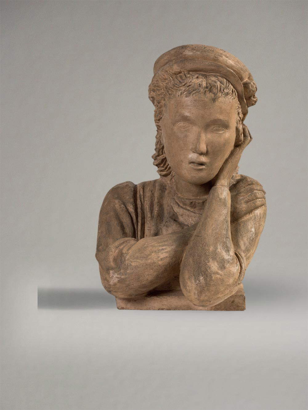Arturo Martini, Nena (1930; refractory terracotta, 44x30x29 cm; Rovereto, Mart - Museum of Modern and Contemporary Art of Trento and Rovereto, L.F. Collection). Arturo Martini, Nena (1930; refractory terracotta, 44x30x29 cm; Rovereto, Mart - Museum of Modern and Contemporary Art of Trento and Rovereto, L.F. Collection).