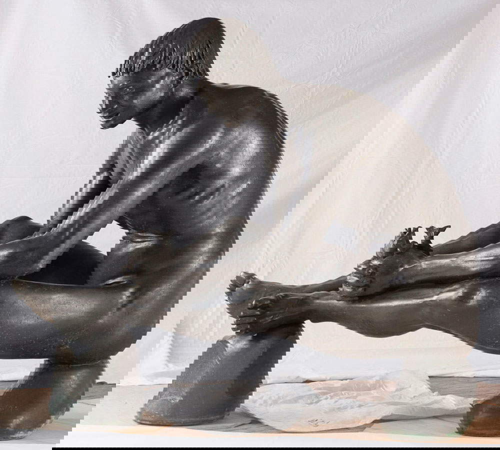 Arturo Martini, Tobiolo (1933; bronce)