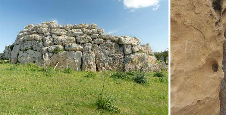 Italian 18-year-old defaces archaeological site in Malta: sentenced to 2 years and 15 thousand euro fine