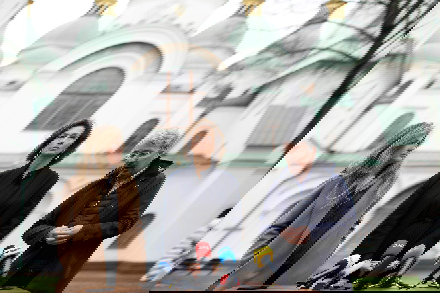 Audrey Azoulay during visit to Ukraine