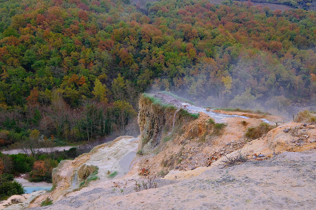Bagno Vignoni, Parco dei Mulini. Photo: Andrea Bertozzi Bagno Vignoni, Parco dei Mulini. Photo: Andrea Bertozzi