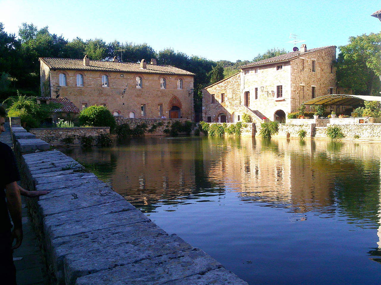 Bagno Vignoni. Foto: Wikimedia/Lepo55 Bagno Vignoni. Foto: Wikimedia/Lepo55