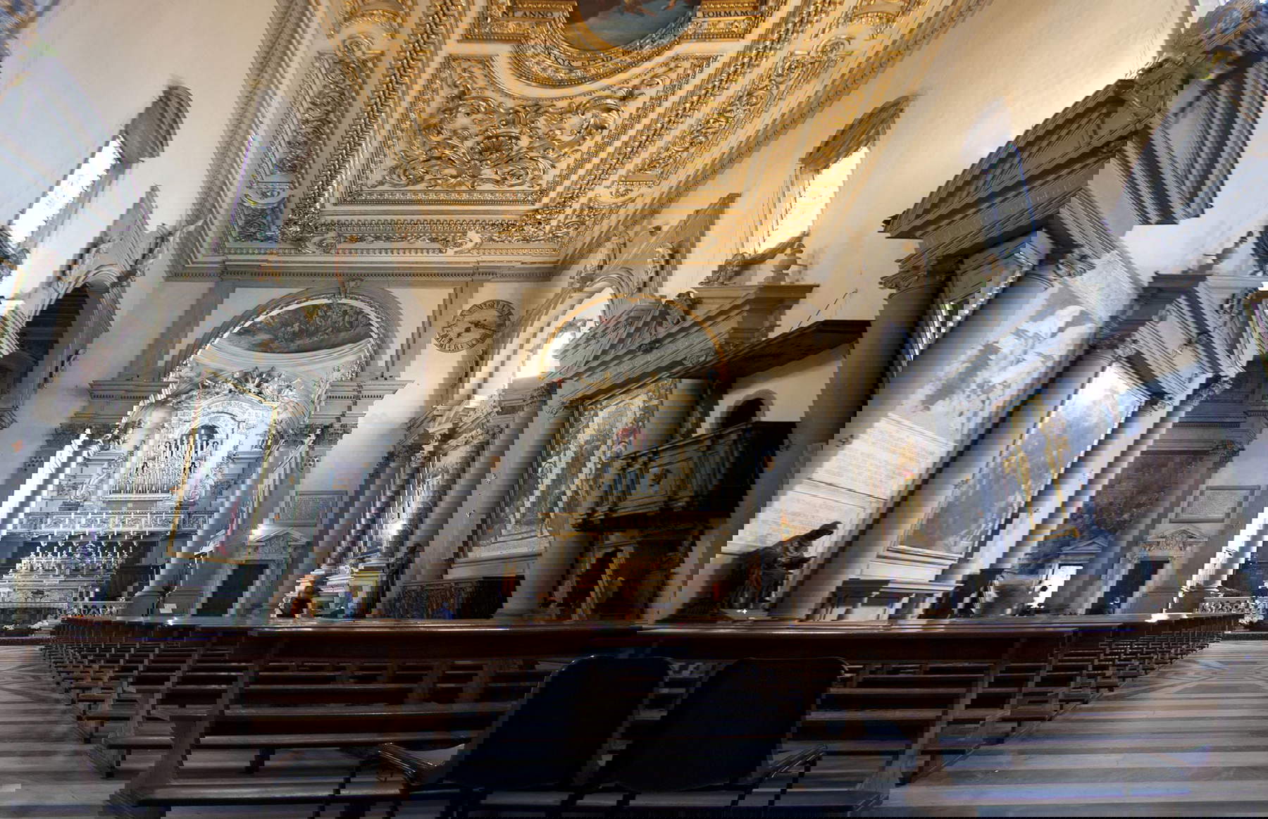 L'intérieur de la basilique. Photo: Frères dominicains de Saint-Marc L'intérieur de la basilique. Photo: Frères dominicains de Saint-Marc