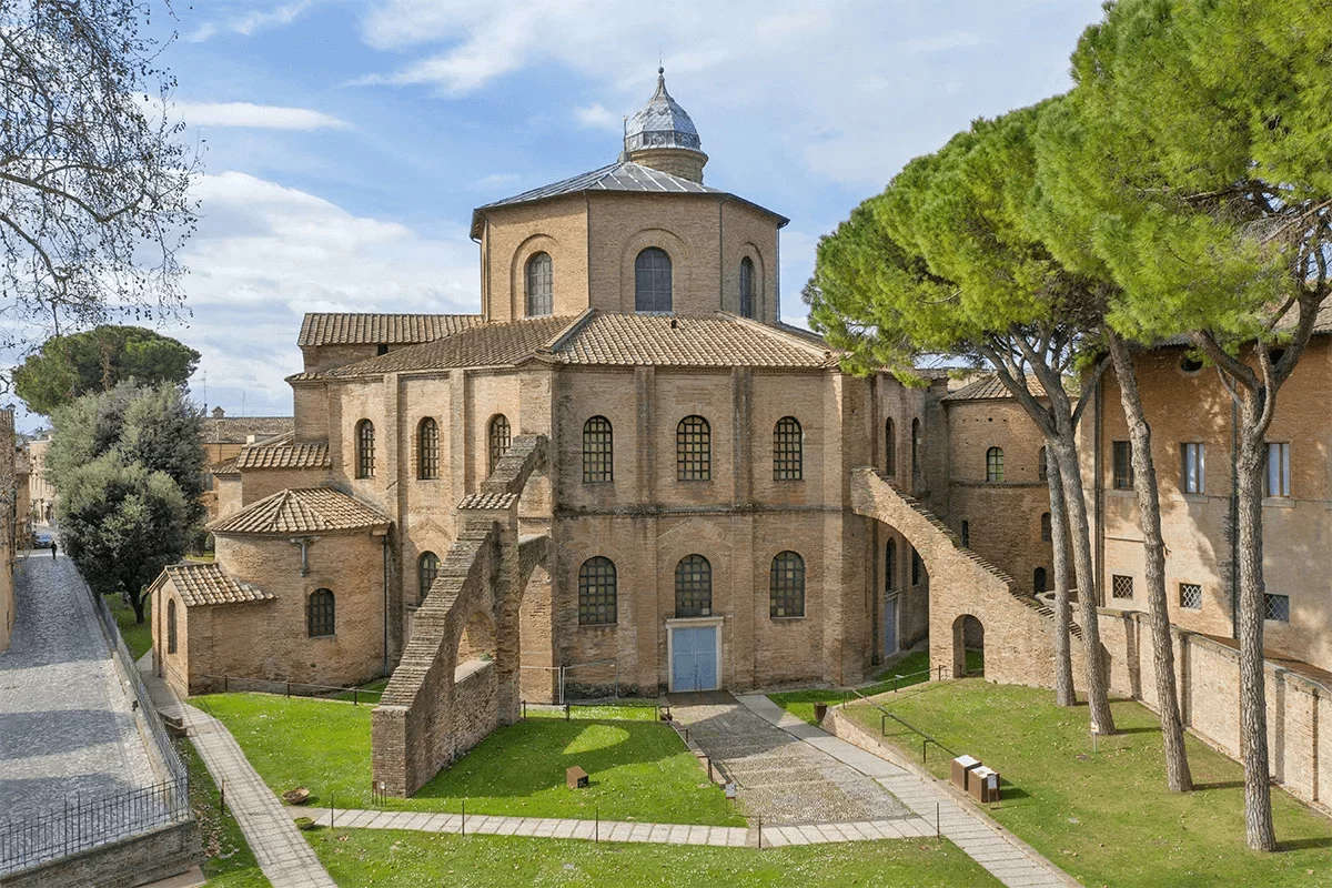 Basílica de San Vitale en Rávena. Foto: Ravenna Turismo Basílica de San Vitale en Rávena. Foto: Ravenna Turismo