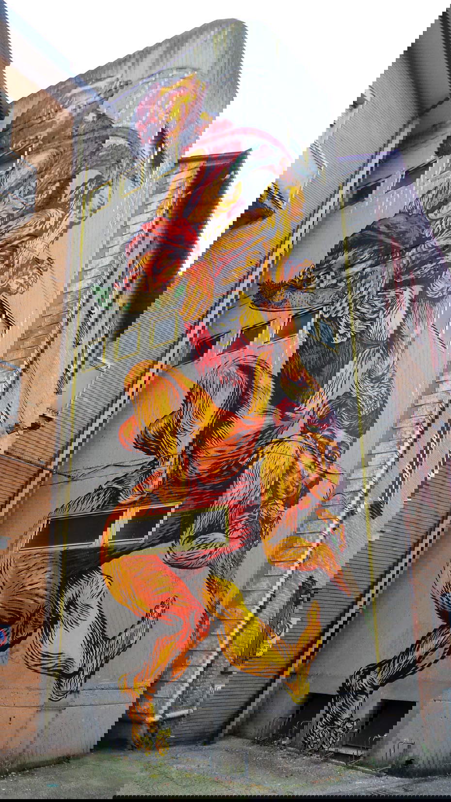 El mural de Bastardilla