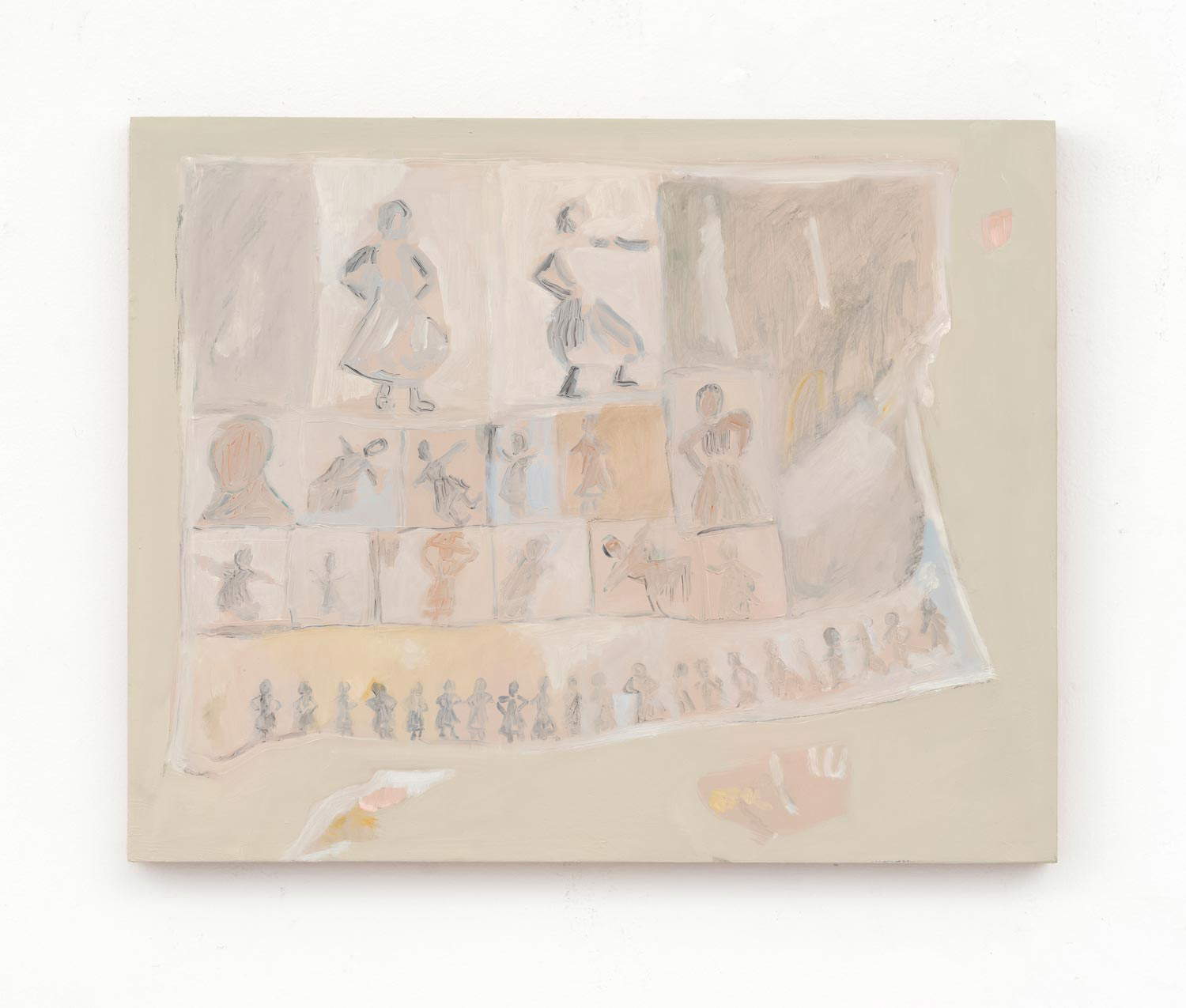 Beatrice Meoni, Senza titolo (2023; olio su tavola, 40x50 cm) Beatrice Meoni, Senza titolo (2023; olio su tavola, 40x50 cm)