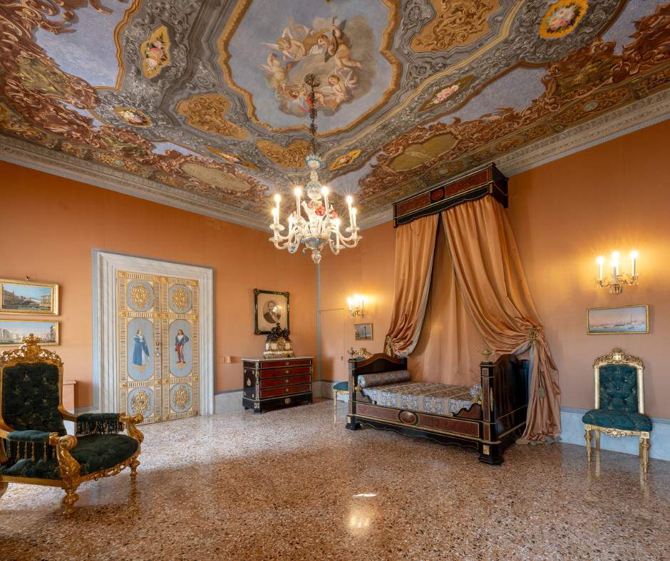 Les salles royales du musée Correr : les appartements privés où vécurent les Bonaparte, les Habsbourg et les Savoie 