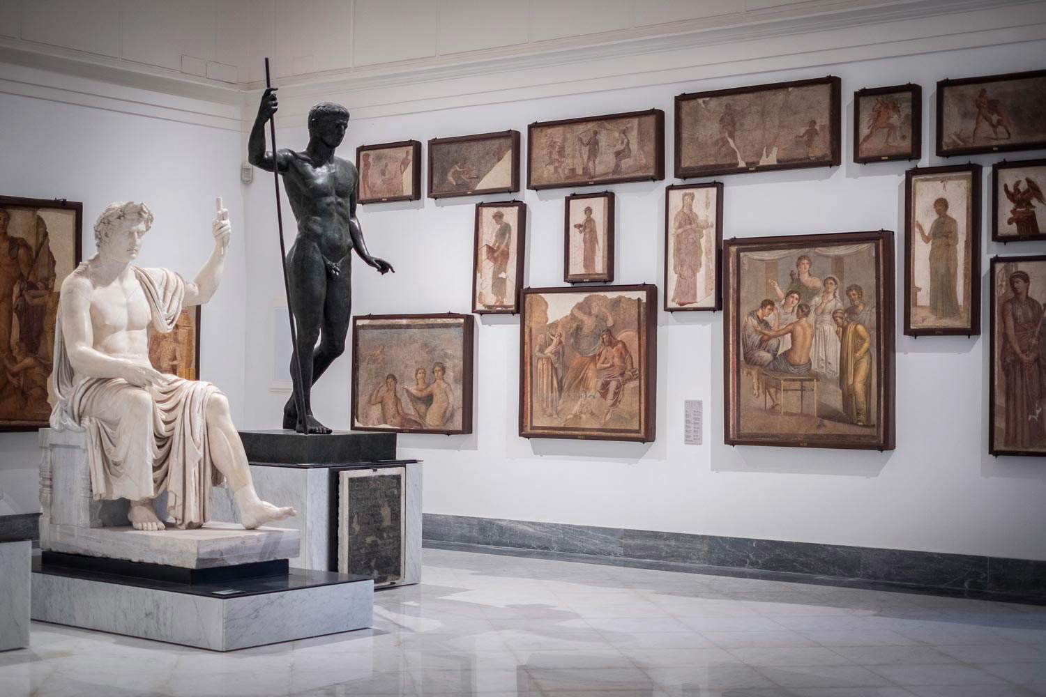 La nouvelle section Campania Romana du MANN