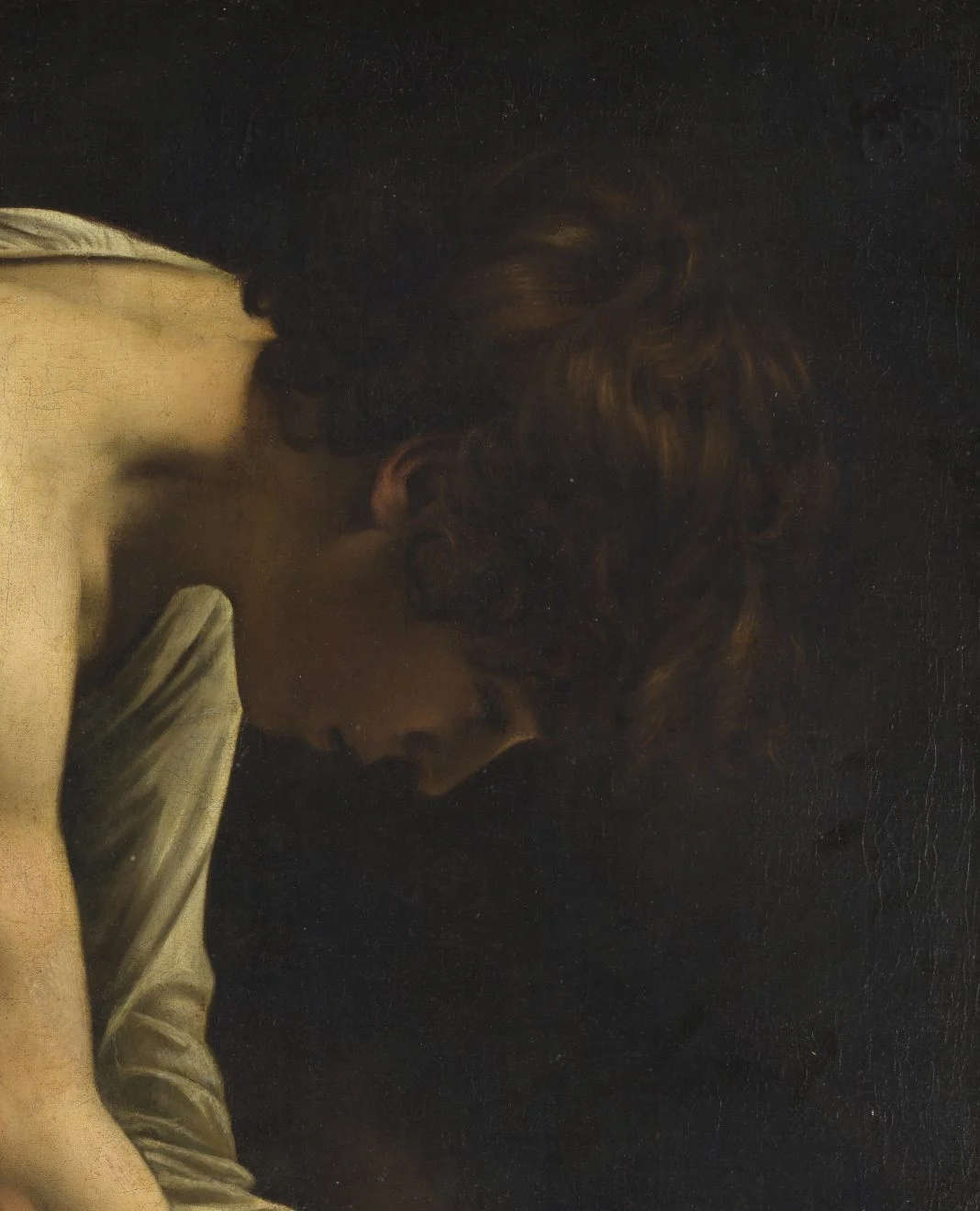 Das Haupt Davids vor der Restaurierung