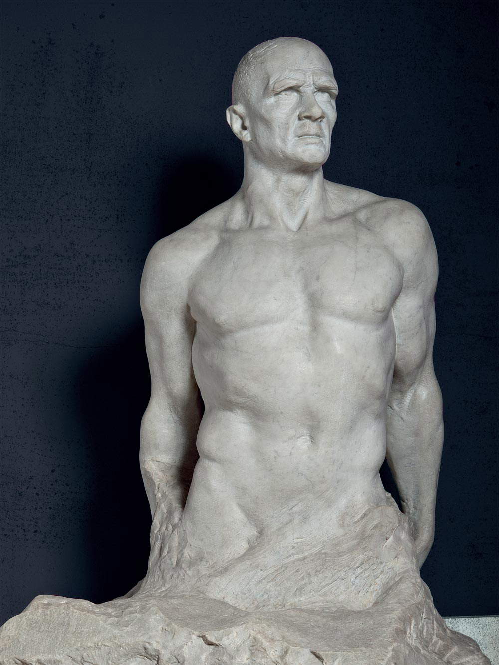 Carlo Fontana, Farinata degli Uberti (1901-1903; marble, 185x105x92 cm; Rome, National Gallery of Modern and Contemporary Art) Carlo Fontana, Farinata degli Uberti (1901-1903; marble, 185x105x92 cm; Rome, National Gallery of Modern and Contemporary Art)