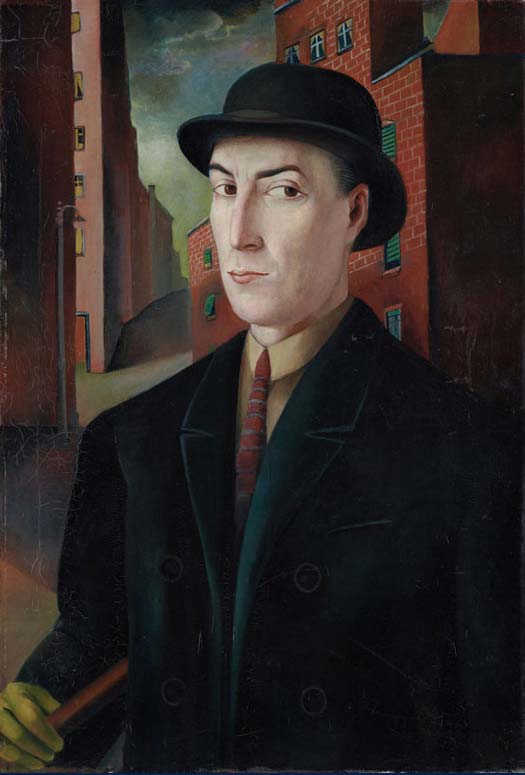 Carlo Mense, Portrait de Davringhausen (1922 ; huile sur toile, 86,5 x 59,5 cm ; Cologne, Museum Ludwig) Carlo Mense, Portrait de Davringhausen (1922 ; huile sur toile, 86,5 x 59,5 cm ; Cologne, Museum Ludwig)