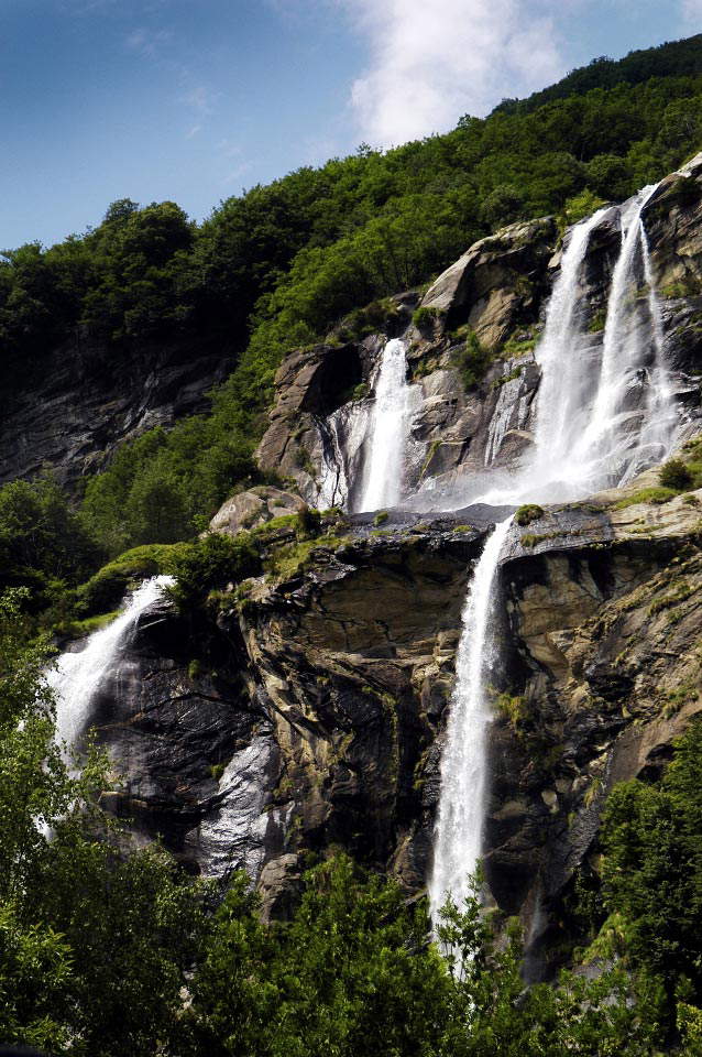 Les cascades d'Acquafraggia Les cascades d'Acquafraggia