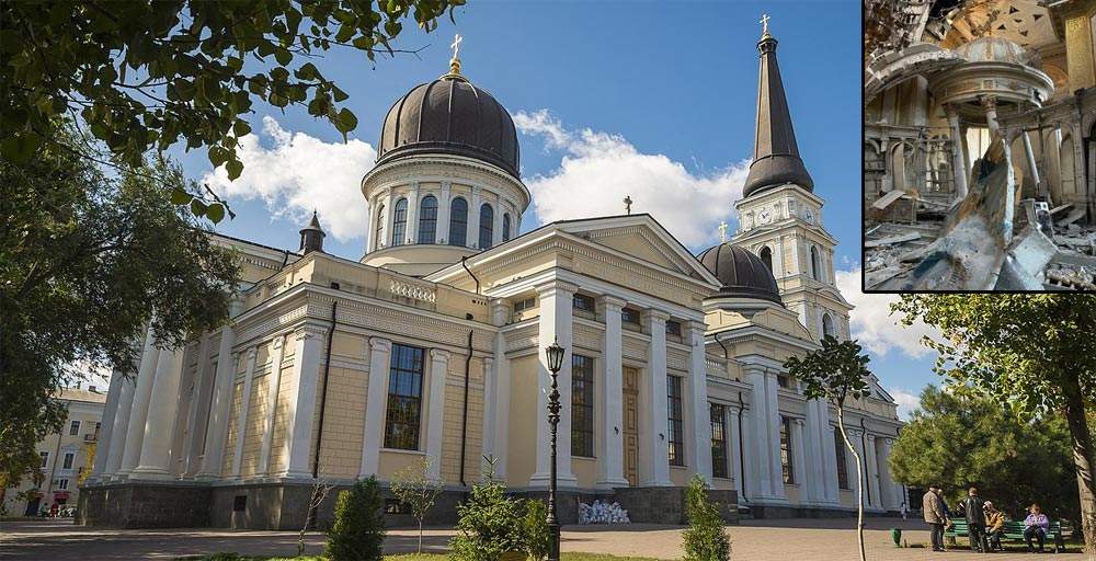 Guerra in Ucraina, i russi attaccano di nuovo Odessa: gravi danni alla Cattedrale