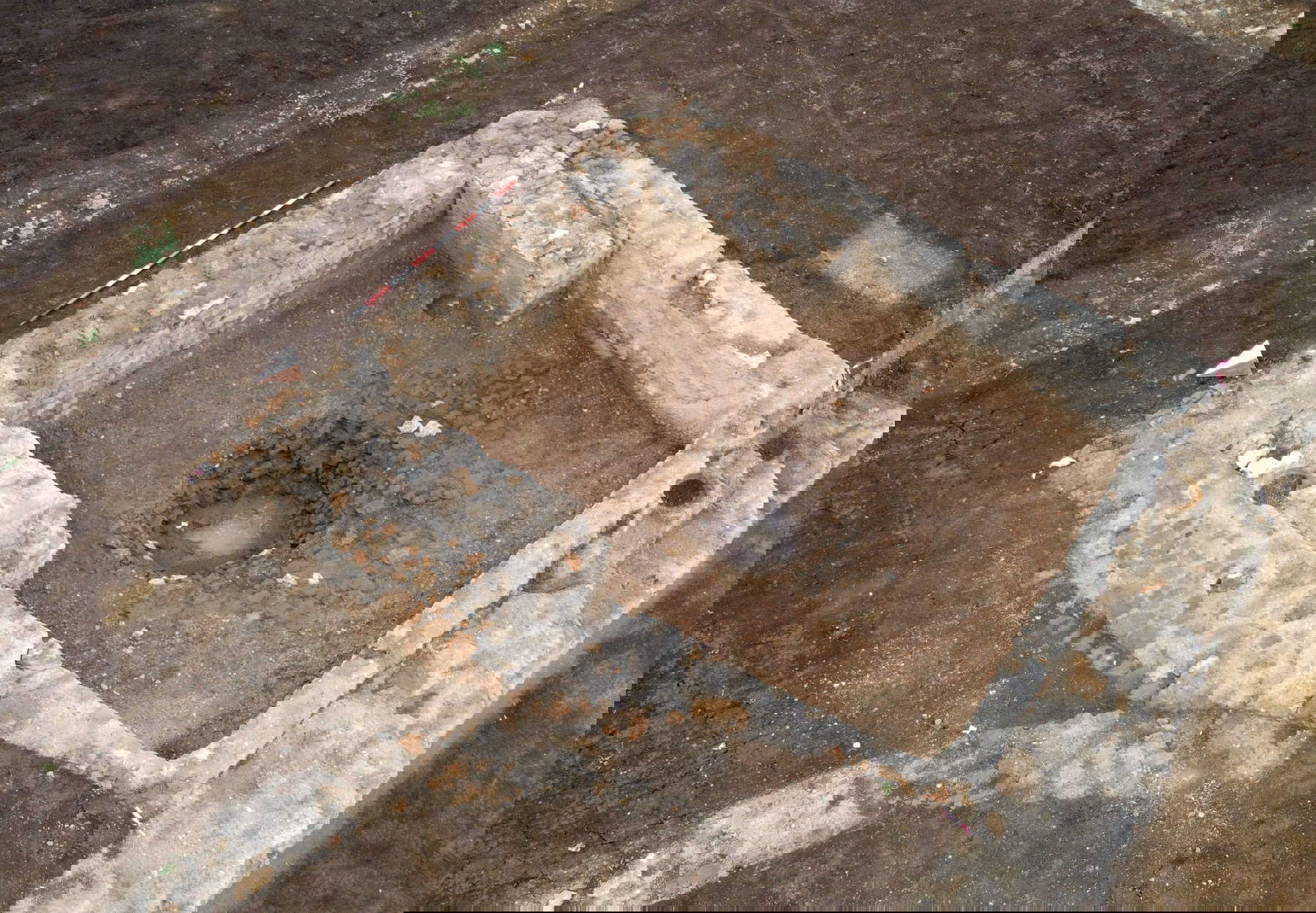 Le site de l'église St Stephen à Cave