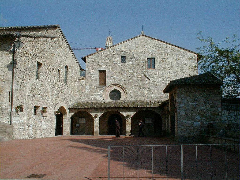 L'église de San Damiano à Assise
