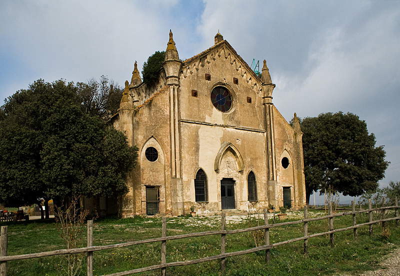 L'église de Santa Maria alla Farnesiana. Photo : Giorgio Clementi / Groupe archéologique romain L'église de Santa Maria alla Farnesiana. Photo : Giorgio Clementi / Groupe archéologique romain