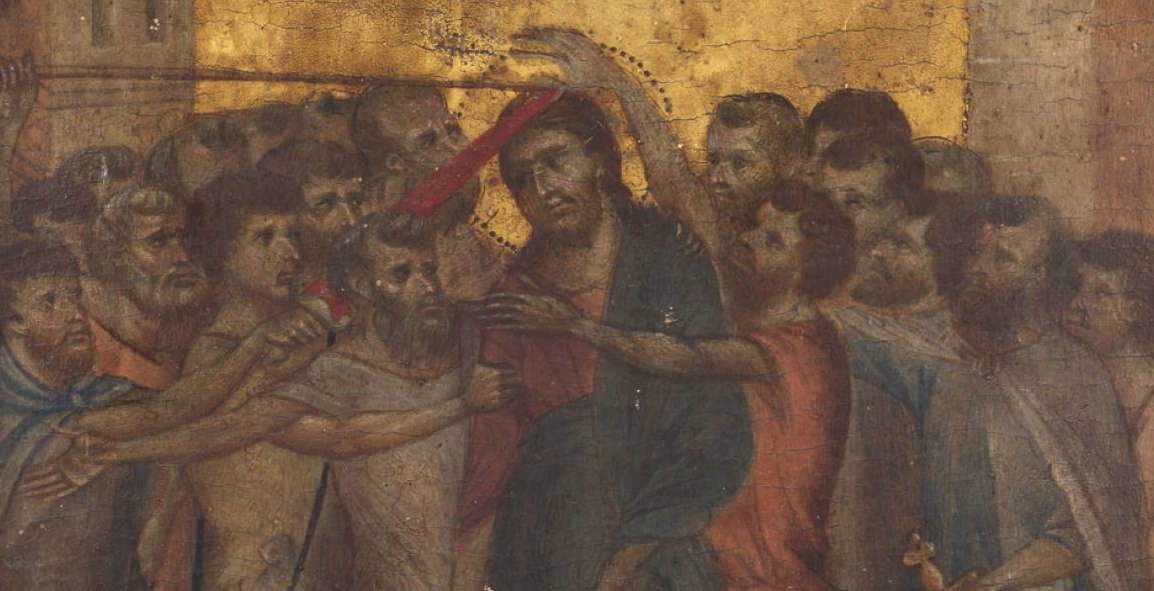 Cimabue table that was found in the kitchen of a French house purchased by the Louvre