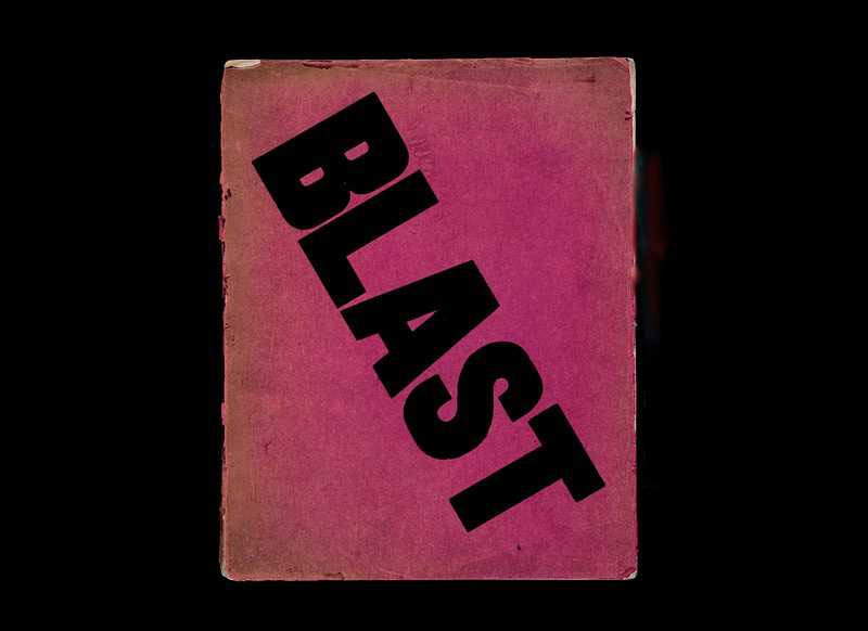 Copertina della rivista Blast Copertina della rivista Blast