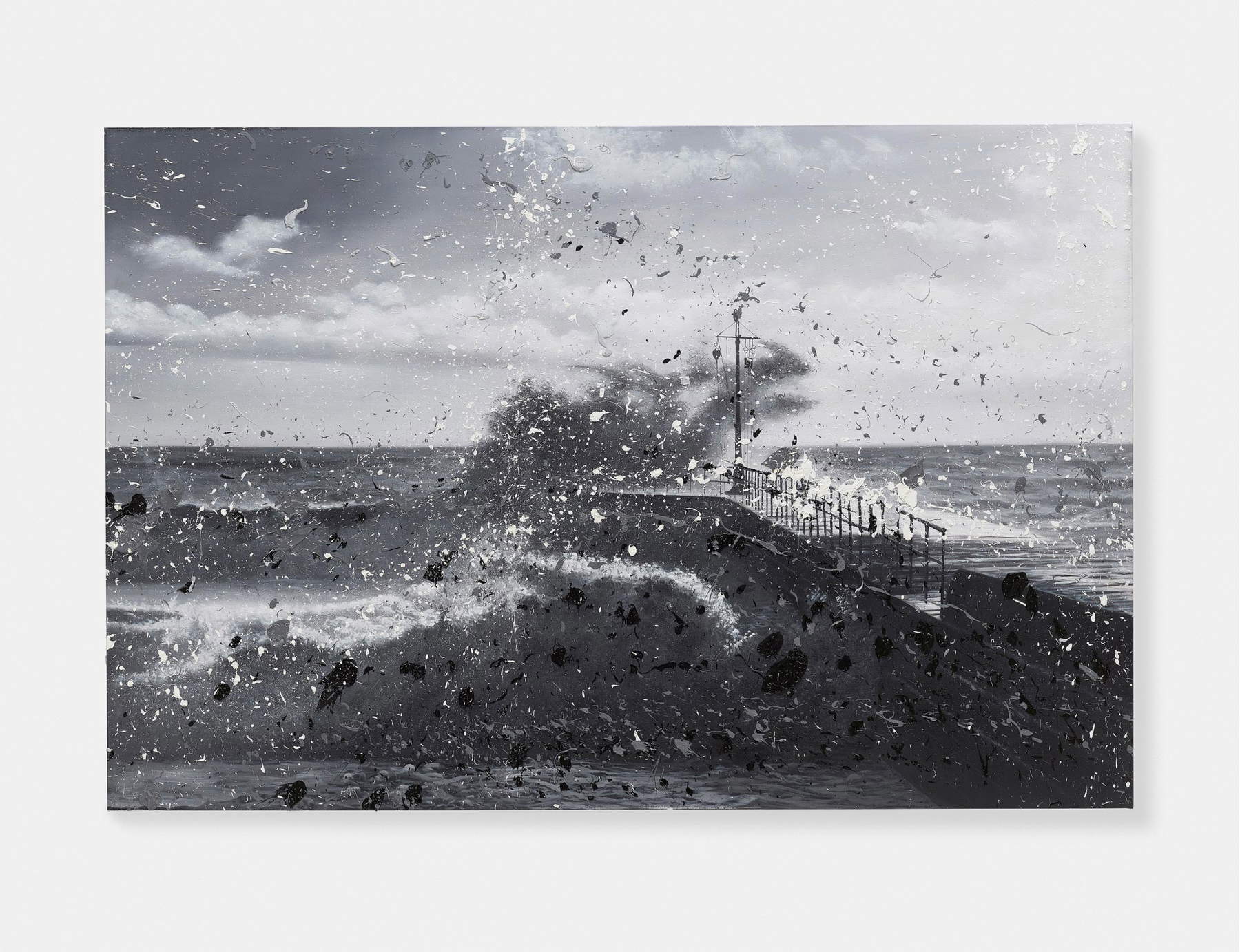 Damien Hirst, Okta, 2021, dalla serie Sea Paintings. Foto:  PrudenceCuming Associates Ltd &copy; Damien Hirst and Science Ltd. Tutti i diritti riservati, DACS/ArEmage 2023