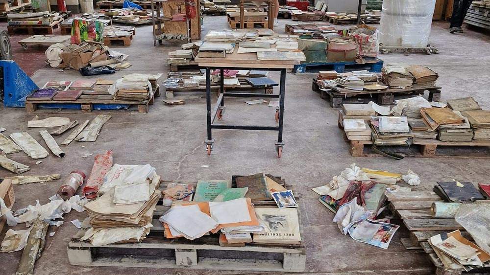 Faenza, flood devastates archives and collections of historic Bottega Gatti