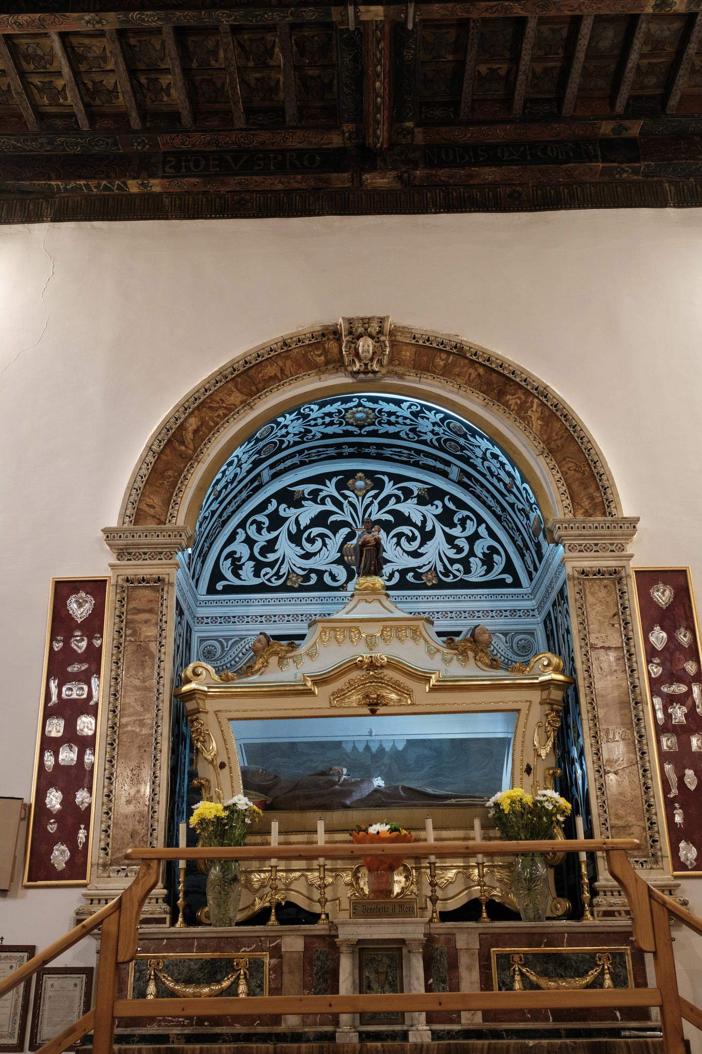 The church before the fire. Photo: Eugenio Scaglione