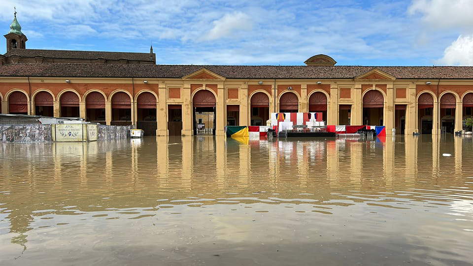 Il Pavaglione di Lugo. Foto: Emilia Romagna Meteo