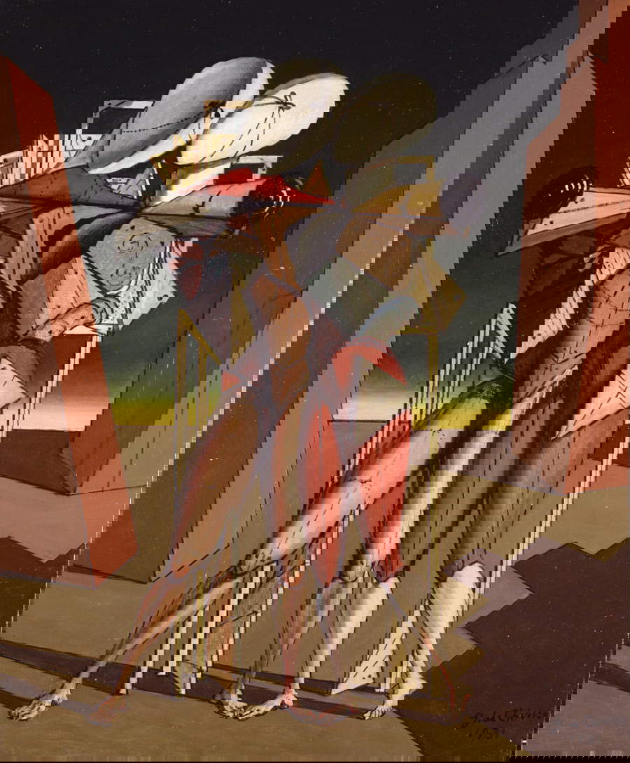 Giorgio De Chirico, Héctor y Andrómaca (1931)