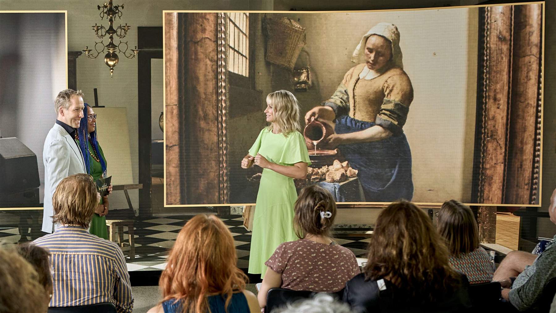 Tout le monde aux Pays-Bas est fou de l'émission de téléréalité qui demande aux artistes de recréer six œuvres de Vermeer.