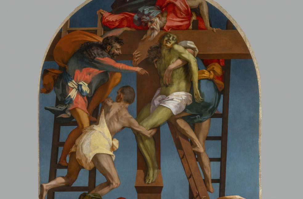 La Deposición de Rosso Fiorentino vuelve a exponerse restaurada en la Pinacoteca de Volterra