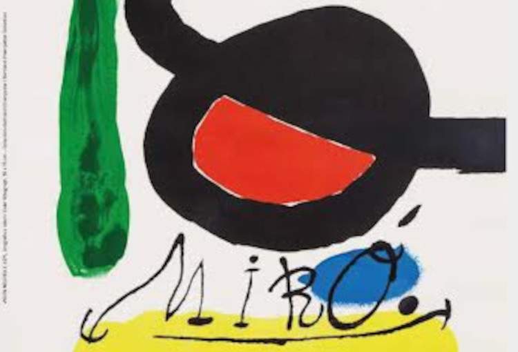 Miró a Torino, al via l'antologica con circa cento opere, in occasione dei quarant'anni dalla scomparsa