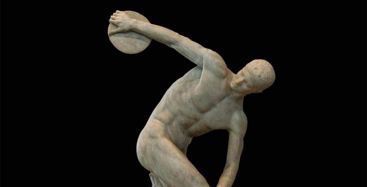 Rome, the issue of moving the Discobolus explained well