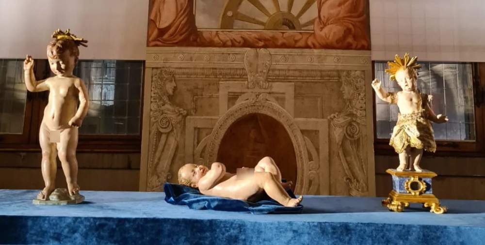 Firenze, per Natale in mostra a Palazzo Vecchio tre Divini Bambini 