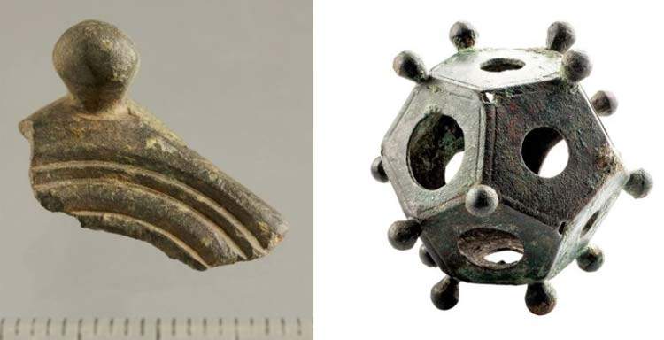 Flanders, rare fragment of a mysterious Roman dodecahedron found