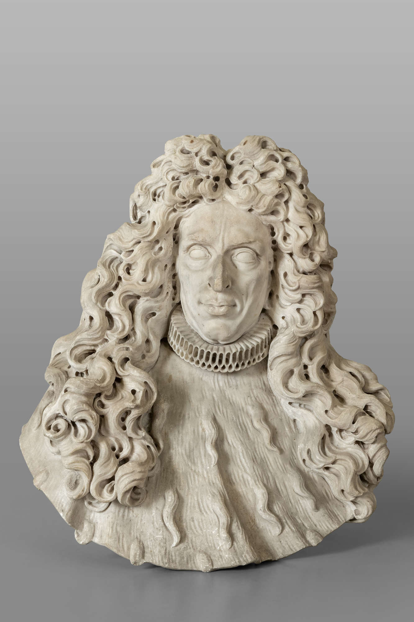 Domenico Parodi, Giovanni Antonio Giustiniani (white marble bust, height 75 cm) Domenico Parodi, Giovanni Antonio Giustiniani (white marble bust, height 75 cm)