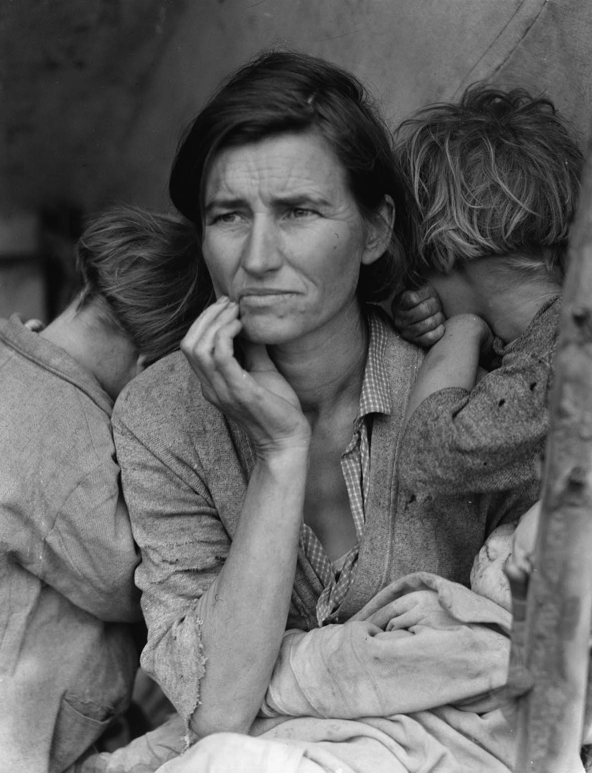 Dorothea Lange, Madre emigrante (1936)