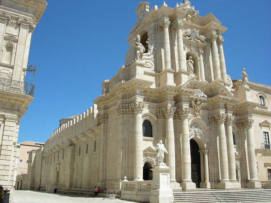La cathédrale de Syracuse La cathédrale de Syracuse
