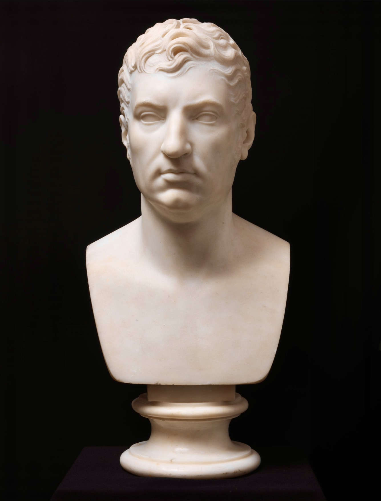 Emilio Santarelli, Busto de François-Xavier Fabre (c. 1820; mármol, altura 62 cm; Florencia, Galería de los Uffizi) Emilio Santarelli, Busto de François-Xavier Fabre (c. 1820; mármol, altura 62 cm; Florencia, Galería de los Uffizi)
