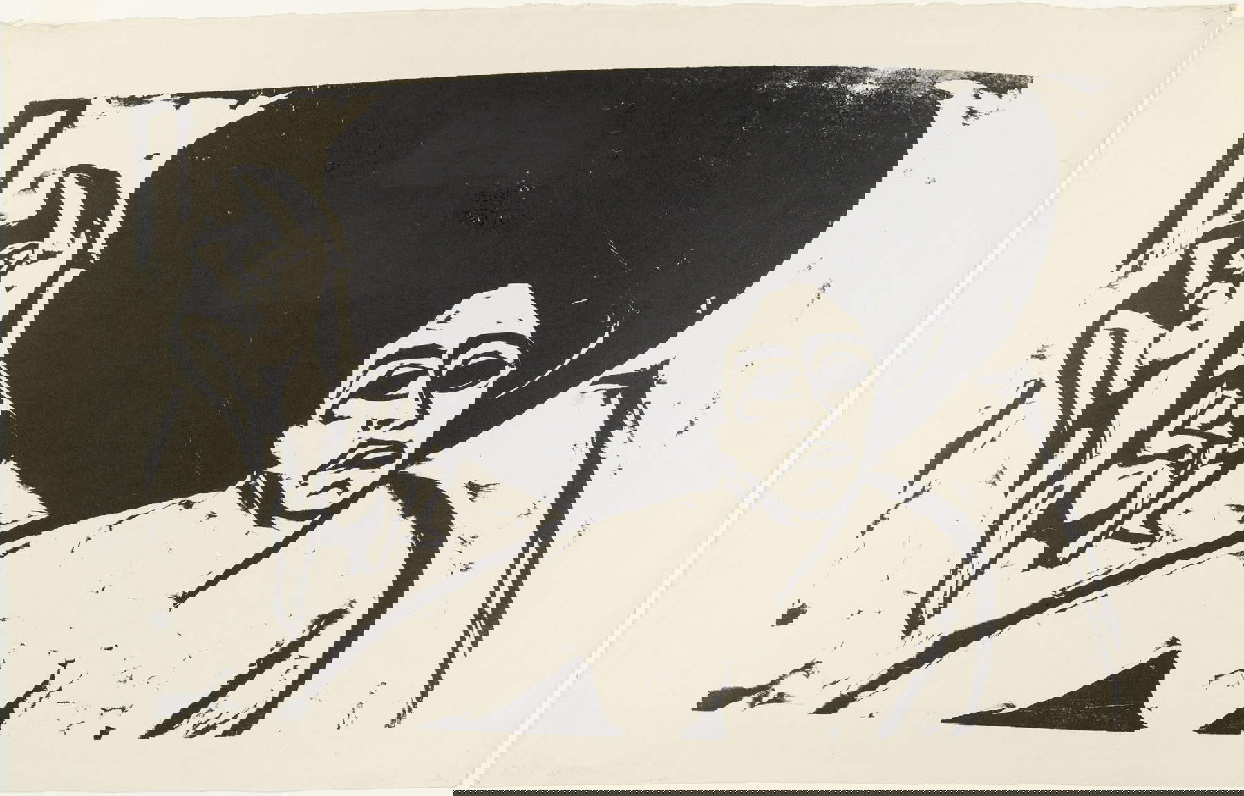 Ernst Ludwig Kirchner, Danseuses nues (1909 ; gravure sur bois, 365 x 534 mm ; New York, Museum of Modern Art) Ernst Ludwig Kirchner, Danseuses nues (1909 ; gravure sur bois, 365 x 534 mm ; New York, Museum of Modern Art)
