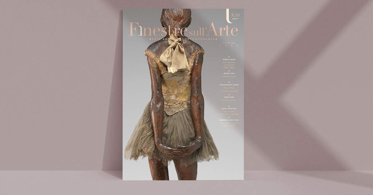 Issue of Finestre Sull'Arte Magazine dedicated to dance out now